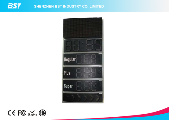 Outdoor Waterproof 12&quot; LED Gas Price Display With High Brightness