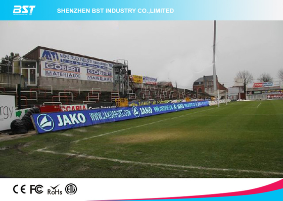 P10 SMD 3535 Tam Renkli Stadyum Led Ekran, Led Çevre Reklam Panoları Futbol