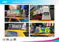 Reklam için Çift Yan Taksi LED Ekran P2.5 P5 Tam Renkli 3G / 4G / Wifi Kablosuz