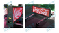 Reklam için Çift Yan Taksi LED Ekran P2.5 P5 Tam Renkli 3G / 4G / Wifi Kablosuz