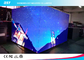 HD Cube Kapalı Reklam LED Ekran 4 Piksel Pitch Dikişsiz Ekleme Restoran için