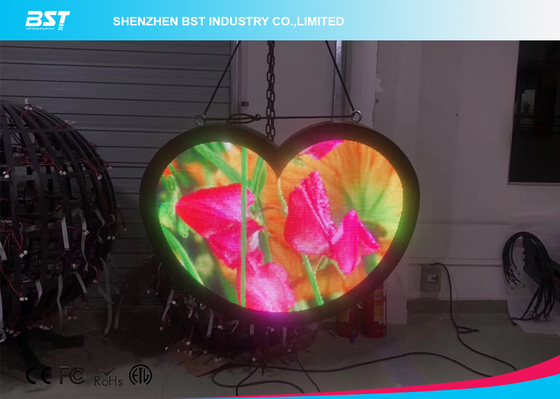Kalp Shape Flex LED Panel / Ultra İnce Esnek Ekran 1000nits