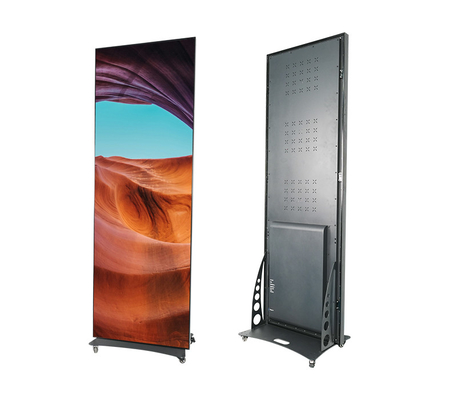 İç mekan P2.5 640mmx1920mm Dijital LED Poster Kaskade Sürüm 16 bit Gri Seviye
