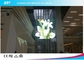 Alışveriş Merkezi Şeffaf LED Ekran P10 Tam Renkli Ekran 5000 Nits Parlaklık