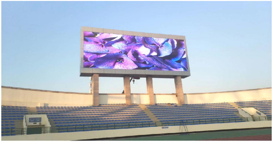 Tam Renkli Dış Reklam LED Ekranı Dinamik Reklam için Ultra İnce Hafif Kurulumu Kolay