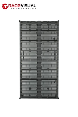 500mmX1000mm İç / Dış İhtiyaçlar için Şeffaf Ultra İnce, Hafif LED Ekran