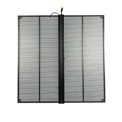 P3.9-7.8 Yüksek parlaklık 5500 nit ve 3840Hz yenilenme hızı ile şeffaf dış LED ekran