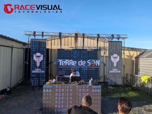 7680HZ Yüksek Yenileme Hızı ORA 500*1000mm/ORA 500*500mm ORA için LED Panel Kiralama