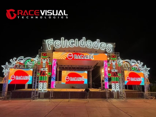 7680HZ Yüksek Yenileme Hızı ORA 500*1000mm/ORA 500*500mm ORA için LED Panel Kiralama