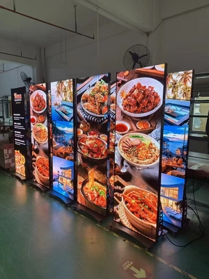 Ultra-Slim LED Poster 960×1920mm Asma, Duvar Montajı ve Splicing Kurulum Seçenekleri