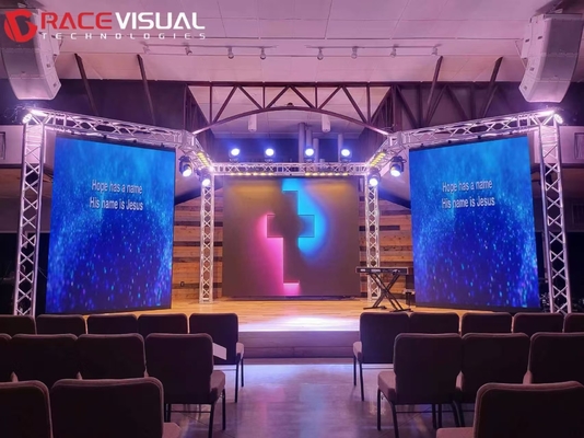 Profesyonel Kiralama LED Video Duvarı Ön Hizmetle - Sahne, Konser ve Etkinlikler için IRB Serisi 500*500MM & 50*100MM