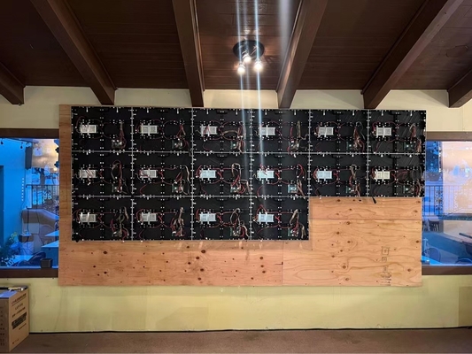 2.5 mm Pitch Sabit LED Ekran İç Kullanım-7680 HZ Yenilenme Hızı, Duvar Montajlı - Kilise, Perakende, İbadet ve Yemek Alanları için Mükemmel