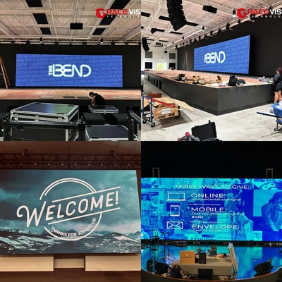 IRA Serisi Kapalı Evler için Yüksek Yenileme Hızı 7680HZ ile 500*1000/500*500mm