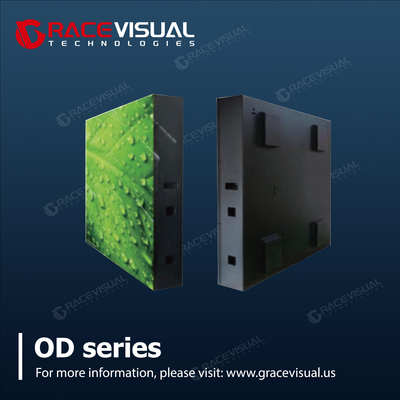 OD Serisi Tam Ön Servis Dışarıda LED Ekran 4.81 5.95 6.67 8 10mm Yüksek Parlaklık için Piksel Pitch Seçenekleri 6500nits