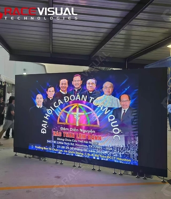 Profesyonel-Sınıf P 2.97/P 3.91 Kiralık LED Ekran - ORA Serisi. 4500 nit ve 7680 Hz. 500×1000 mm Dış Dolaplar.