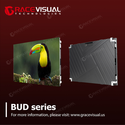 BUD Serisi Kapalı P2.5mm Sabit LED Ekran Duvar Montajı 640mmX480mm Ön Hizmet