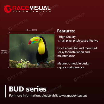 P1.86 Ultra HD İçerideki LED Ekran Sistemi Gelişmiş 7680Hz Ultra Yumuşak Tazeleme Hızı Teknolojisi. Yüksek Performanslı 640×480mm Kompakt Kabine Tasarımı. 500+ Nits Premium Parlaklık Çıktısı.