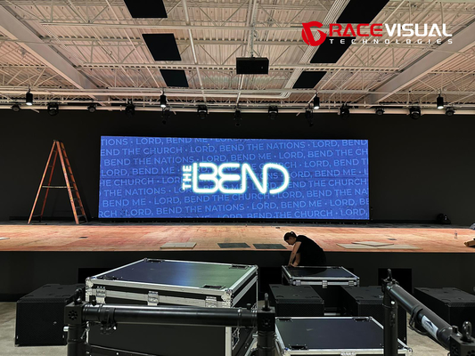 IRC Serie Manyetik LED Ekran Modülü 7680hz, Eğri, Esnek, 90 derece panel kombinasyonları