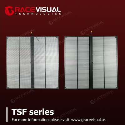 TSF Serisi Yüksek şeffaflık ve ultra ince panel tasarımı ile Şeffaf LED panelli
