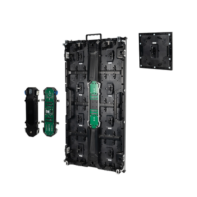 IRB Serisi İçerideki LED Ekranı 7680Hz Yüksek Rahatlatma, 1.9mm 3.9mm Piksel Pitch, Eğimli Panel Opsiyonları, Çarpışma-Kanıtlı ve Araç Serbest Modüler Tasarım