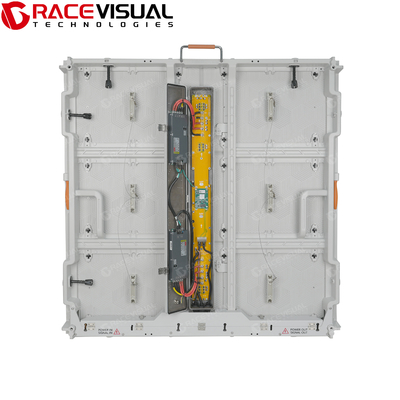 Dışarıda Sabit LED Ekran OA Serisi 960x960mm Kabine Yüksek Parlaklık IP66