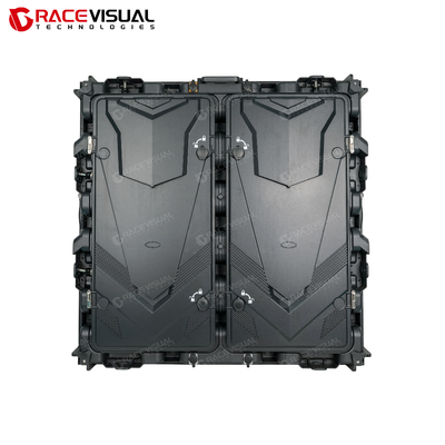 Dışarıda yüksek çözünürlüklü sabit LED ekran OB-R Serisi Hızlı Kilitleme IP65/IP54 960x960mm Kabine