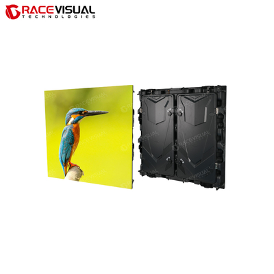 Dışarıda yüksek çözünürlüklü sabit LED ekran OB-R Serisi Hızlı Kilitleme IP65/IP54 960x960mm Kabine