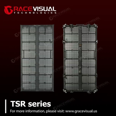 P3.9-7.8 Dışarıda LED Şeffaf İçeride LED Video Duvar LED Pencere Ekranı LED Şeffaf LED Ekranı Şeffaf LED Ekranı