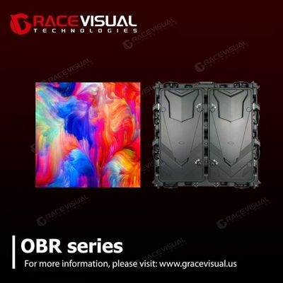 OBR Serisi Dış LED Ekranı 960x960mm Die-Casting Alüminyum Kabineti, 5000nits, 3840Hz Refresh İşaret ve reklam panoları için idealdir, IP65 koruması ile