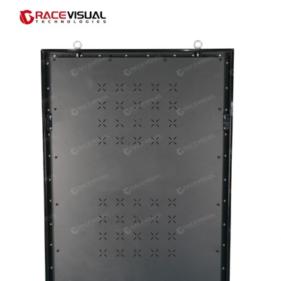 IP Serisi. Silek P2.5 LED Posteri. 640×1920 mm. 16 bit Gri Ölçeği ve Esnek İçerideki Reklamlar için Mobil Tekerlek Bazası.