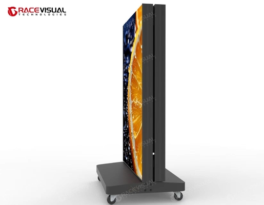 Küçük Boyutlu Kapalı Katlanabilir LED Ekran Posteri Ekranı, Kolay Depolama, Konforlu Taşıma