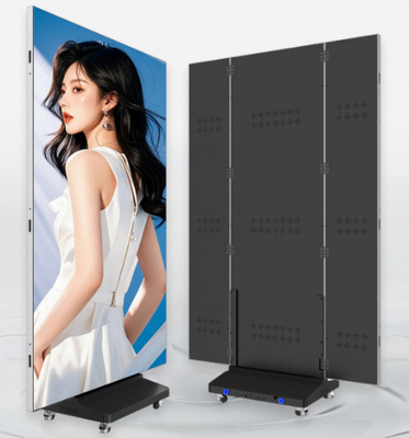 Üçlü Katlanabilir LED Poster Ekranı: Taşınabilir, Düzgün ve Parlak
