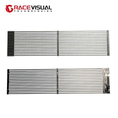 GRACEVISUAL TS-F: Ultra ince Şeffaf Akıllı Ekran Yüksek parlaklık (600 ~ 5500 nit) & yüksek şeffaflık, herhangi bir ışıkta net. Çok hafif (7 kg) alüminyum paneli, kolay kurulum için ön / arka servis.
