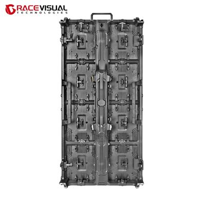 Açık hava kiralama LED ekranı, 16 bitlik gri ölçekli hava durumuna dirençli IP65 ve 500 × 500 mm hafif modüler tasarım