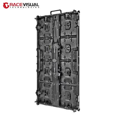 Açık hava kiralama LED ekranı, 16 bitlik gri ölçekli hava durumuna dirençli IP65 ve 500 × 500 mm hafif modüler tasarım